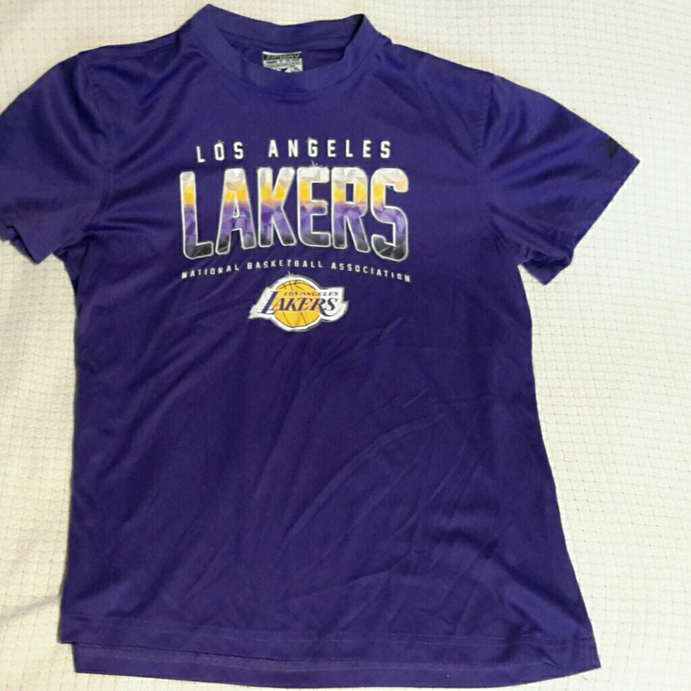 Los Angeles Lakers NBA Warm Up Tee XL 18/20 Boys